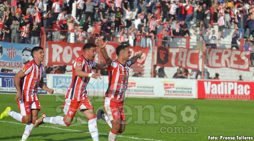 Talleres (R.E) - Cañuelas F.C: El Albirrojo ganó y sigue firme en la cima  del torneo